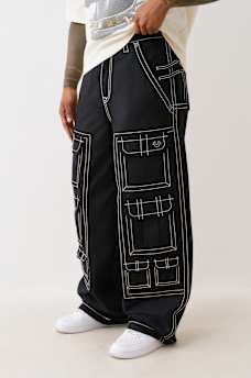 BAGGY BIG T UTILITY PANT, image 3