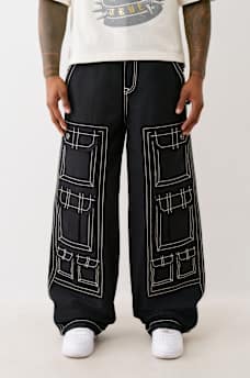 BAGGY BIG T UTILITY PANT, image 1