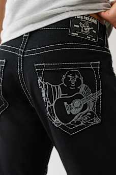 RICKY BIG T BUDDHA POCKET STRAIGHT JEAN, image 1