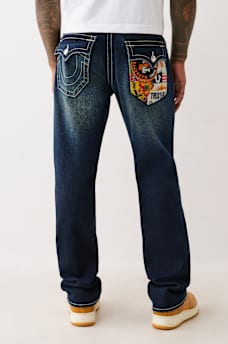 RICKY EMBROIDERED POCKET STRAIGHT JEAN, image 6