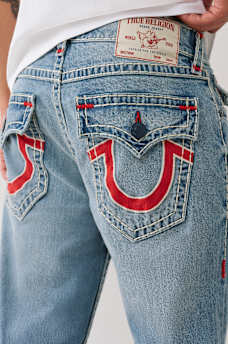 RICKY MESH SUPER T FLAP STRAIGHT JEAN, image 1