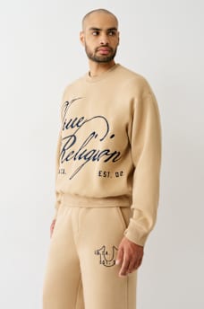 SCRIPT LOGO CREWNECK SWEATSHIRT, image 5