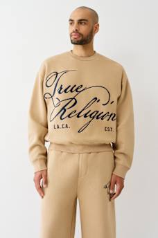 SCRIPT LOGO CREWNECK SWEATSHIRT, image 1