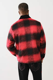 BUFFALO PLAID ZIP JACKET, image 4