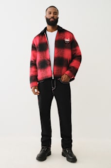BUFFALO PLAID ZIP JACKET, image 5