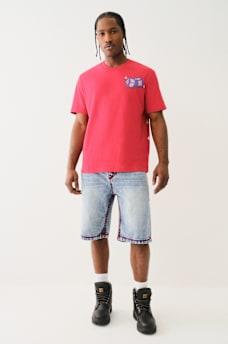 VINNY ROPE STITCH ULTRA BAGGY SHORT, image 3