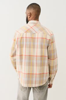 LONG SLEEVE PLAID WORKWEAR SHIRT, image 5