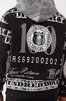 TRUE MONEY FLEECE HOODIE, image 5