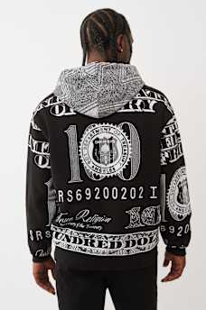 TRUE MONEY FLEECE HOODIE, image 1