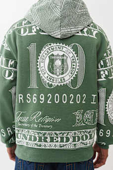 TRUE MONEY FLEECE HOODIE, image 5