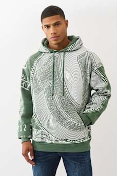 TRUE MONEY FLEECE HOODIE, image 1