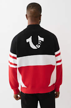 RACING RAGLAN ZIP SWEATER, image 2