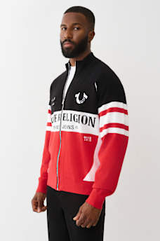 RACING RAGLAN ZIP SWEATER, image 3