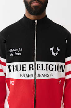 RACING RAGLAN ZIP SWEATER, image 4