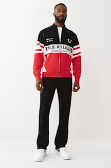 RACING RAGLAN ZIP SWEATER, image 5