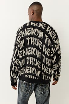 MONOGRAM FUZZY SWEATER, image 4