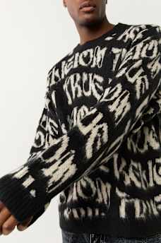 MONOGRAM FUZZY SWEATER, image 1