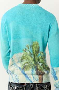 PALM TREE KNIT SWEATER, image 2