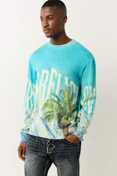 PALM TREE KNIT SWEATER, image 4