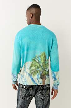 PALM TREE KNIT SWEATER, image 5
