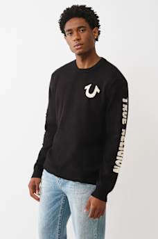 RELAXED LOGO SWEATER, image 2
