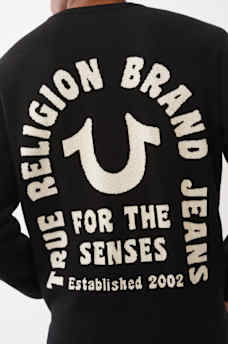RELAXED LOGO SWEATER, image 5