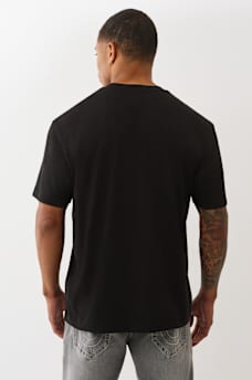 FLOCKED ORIGINAL STITCH TEE, image 4
