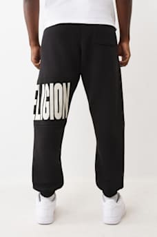 KNIT LOGO PANEL JOGGER, image 6