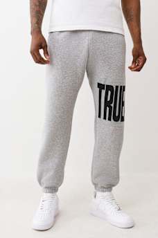 KNIT LOGO PANEL JOGGER, image 3