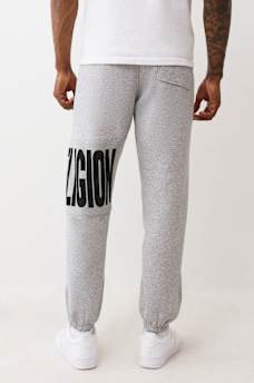 KNIT LOGO PANEL JOGGER, image 6