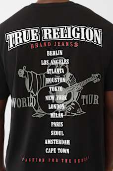 FLOCKED WORLD TOUR TEE, image 4