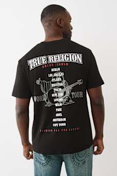 FLOCKED WORLD TOUR TEE, image 1