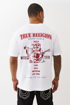 FLOCKED WORLD TOUR TEE, image 1