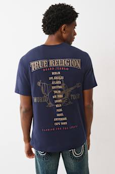 FLOCKED WORLD TOUR TEE, image 1