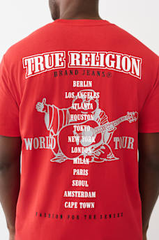 FLOCKED WORLD TOUR TEE, image 4