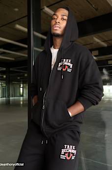 SCRIPT LOGO  ZIP HOODIE, image 2