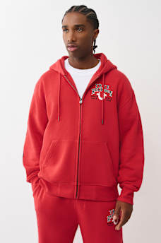 SCRIPT LOGO  ZIP HOODIE, image 3
