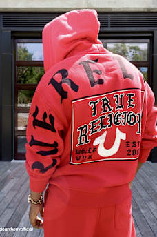SCRIPT LOGO  ZIP HOODIE, image 1