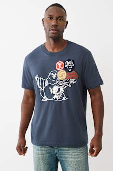 CAMISETA CON BUDDHA Y PARCHES, image 2