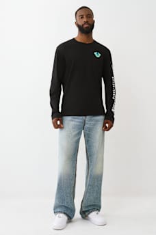PUFF PRINT HORSESHOE LONG SLEEVE TEE, image 6