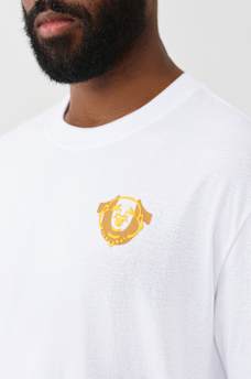 CAMISETA DE MANGA LARGA CON ESTAMPADO DE HERRADURA EN RELIEVE, image 4