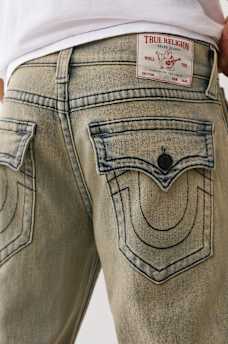 RICKY ACID WASH STRAIGHT JEAN 34", image 1