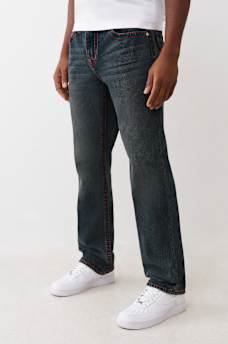 RICKY BIG T EMBROIDERED HORSESHOE STRAIGHT JEAN, image 3