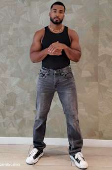 RICKY  BANDANA HORSESHOE STRAIGHT JEAN 34&rdquo;, image 2