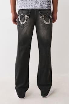 RICKY  BANDANA HORSESHOE STRAIGHT JEAN 34&rdquo;, image 6