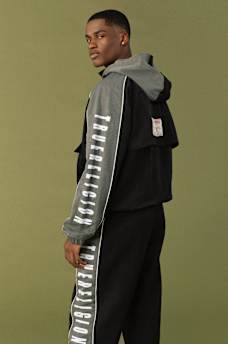 COLOR BLOCKED ANORAK PULLOVER, image 2