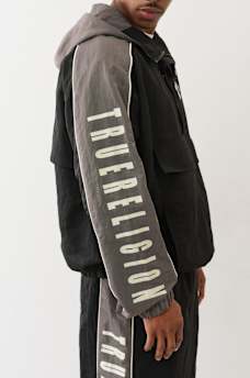 COLOR BLOCKED ANORAK PULLOVER, image 4