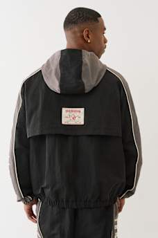 COLOR BLOCKED ANORAK PULLOVER, image 7