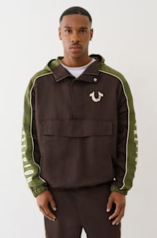 COLOR BLOCKED ANORAK PULLOVER, image 3