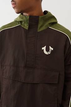 COLOR BLOCKED ANORAK PULLOVER, image 5